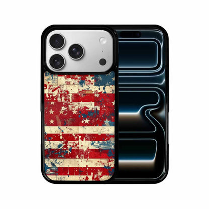 iPhone 17 Pro Case — Small American Flag Stars And Galaxy, Personalized Phone Case