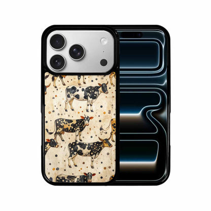 iPhone 17 Pro Case — Small Cow Animal Print Art Animal, Custom Art Phone Cover