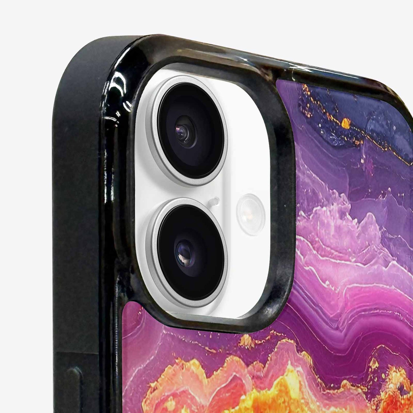 iPhone 16 Case — Psychedelic Marble Tessellation, Custom Made Phone Cover