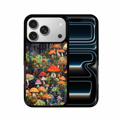 iPhone 17 Pro Case — Mushrooms Camomushrooms Patter Big Camo, Custom Print Case Cover
