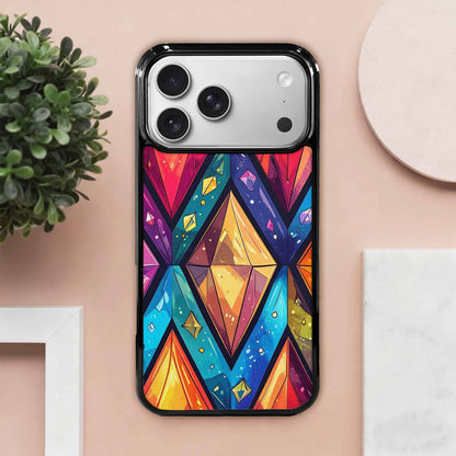 iPhone 17 Pro Max Case — Vintage Summer Diamond Retro Vintage, Customized Protective Case