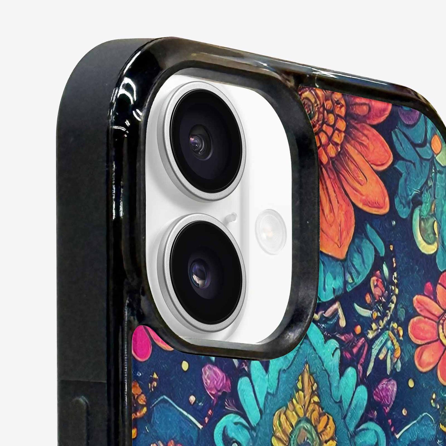 iPhone 16 Plus Case — Paisley Mandala, Custom Printed Phone Case