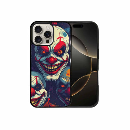 iPhone 16 Pro Max Case — Evil Clown Cartoon, Personalized Phone Case