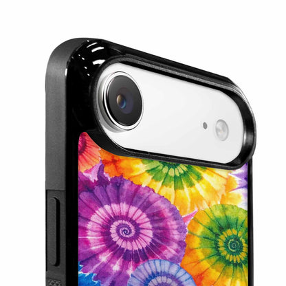 iPhone 17 Air Case — Small Tie Dye Swirl Pattern Tie, Custom Printed Phone Case