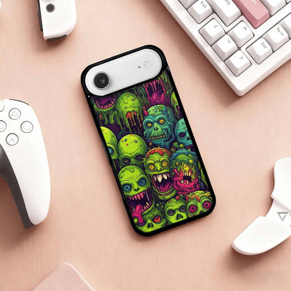 iPhone 17 Air Case — Toxic Radioactive Creature Pattern Hundreds Original, Unique Phone Case Design