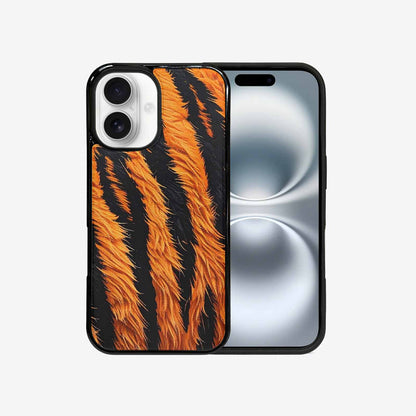 iPhone 16 Case — Bold Tiger Stripe, Custom Designed Case Cover