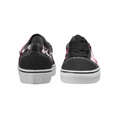 WOMEN'S Skulls (general) Lace-Up Canvas Vivid Sneakers