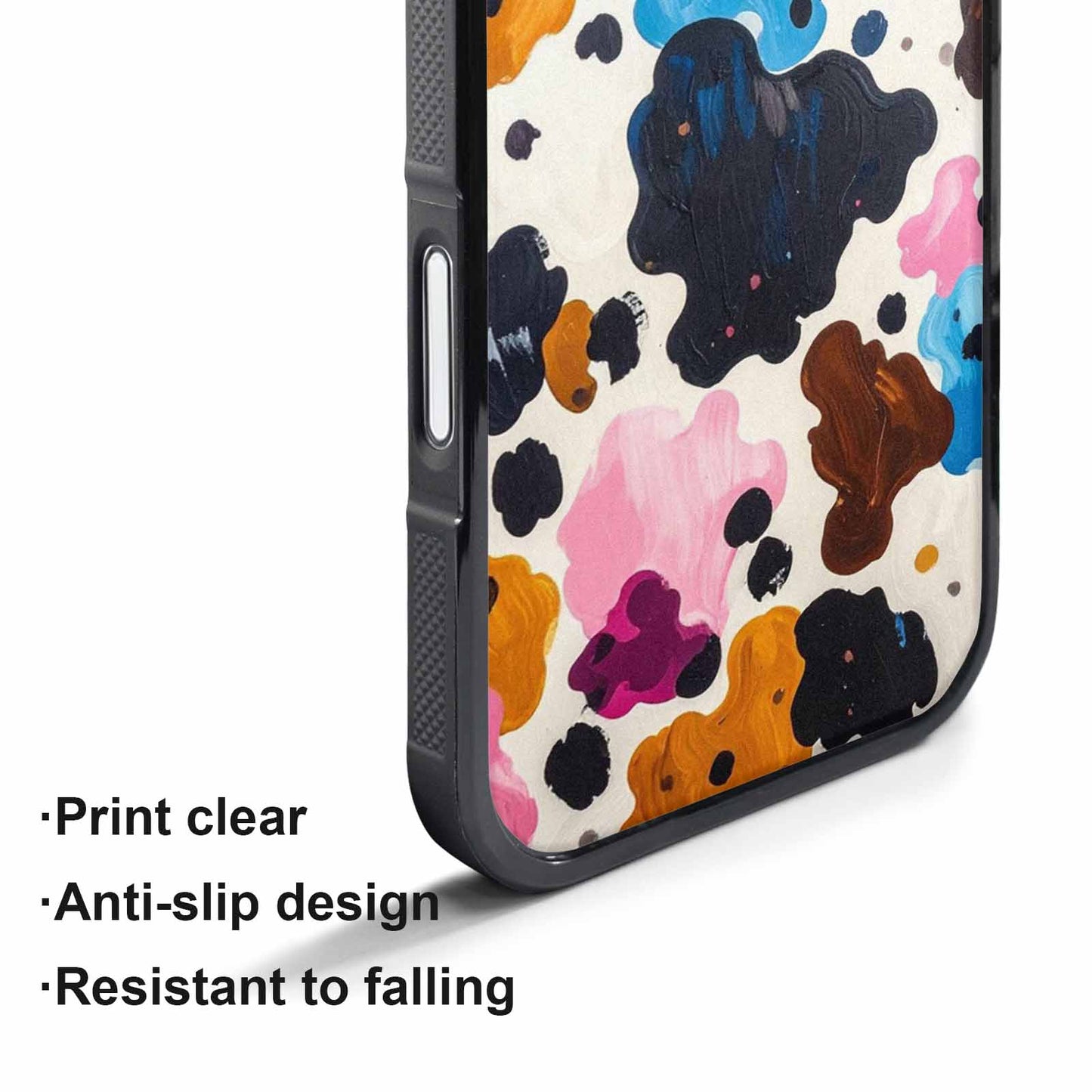 iPhone 17 Pro Max Case — Small Cow Animal Print Animal Print, Custom Made Phone Cover