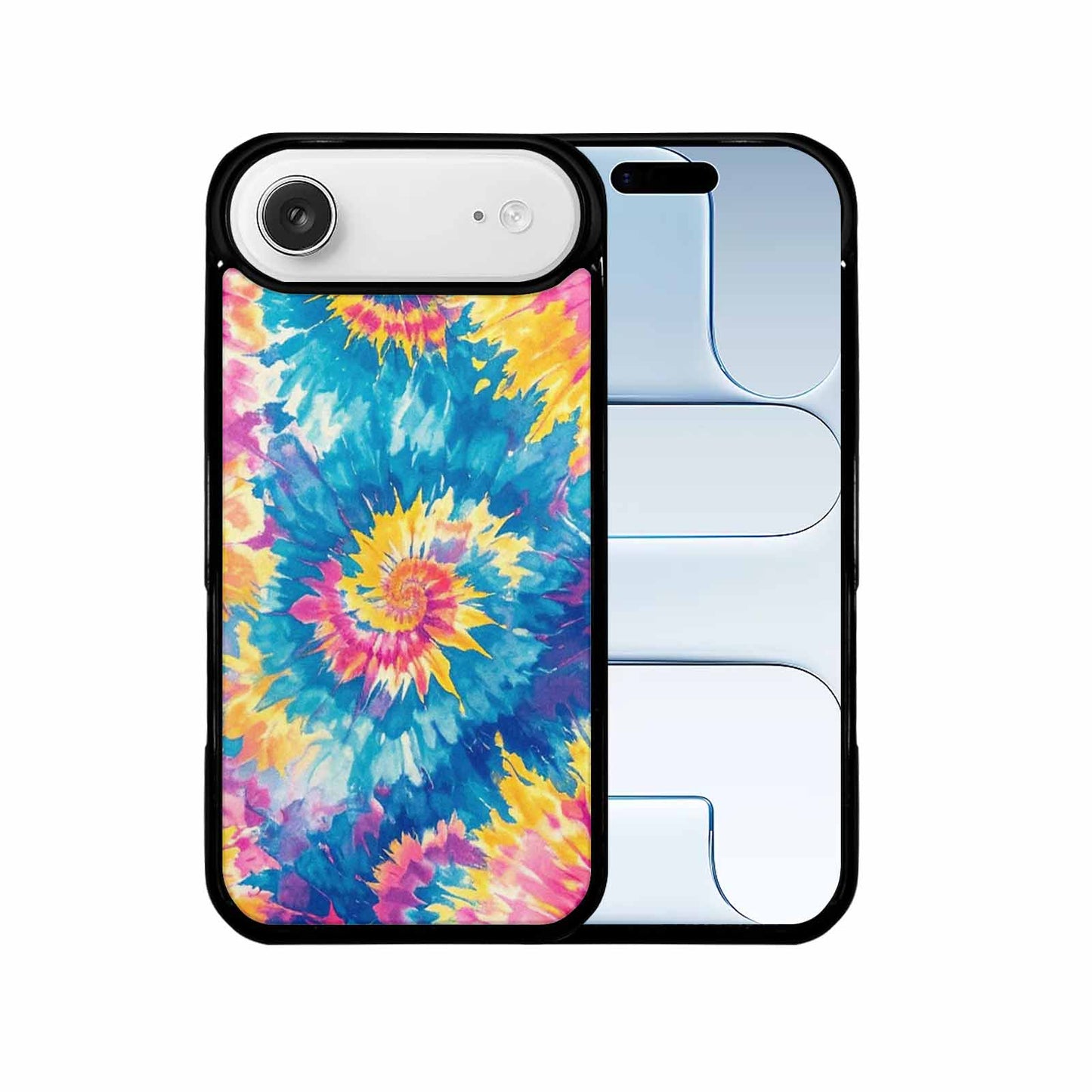 iPhone 17 Air Case — Small Tie Dye Swirl Pattern Tie, Customized Protective Case
