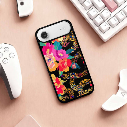 iPhone 17 Air Case — Snakes Print Floral Seamless Pattern Floral, Personalized Phone Case