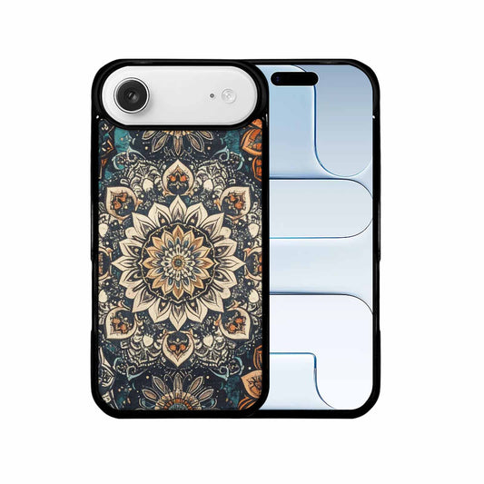 iPhone 17 Air Case — Mandala Pattern Randomly Varying Floral, Custom Printed Phone Case