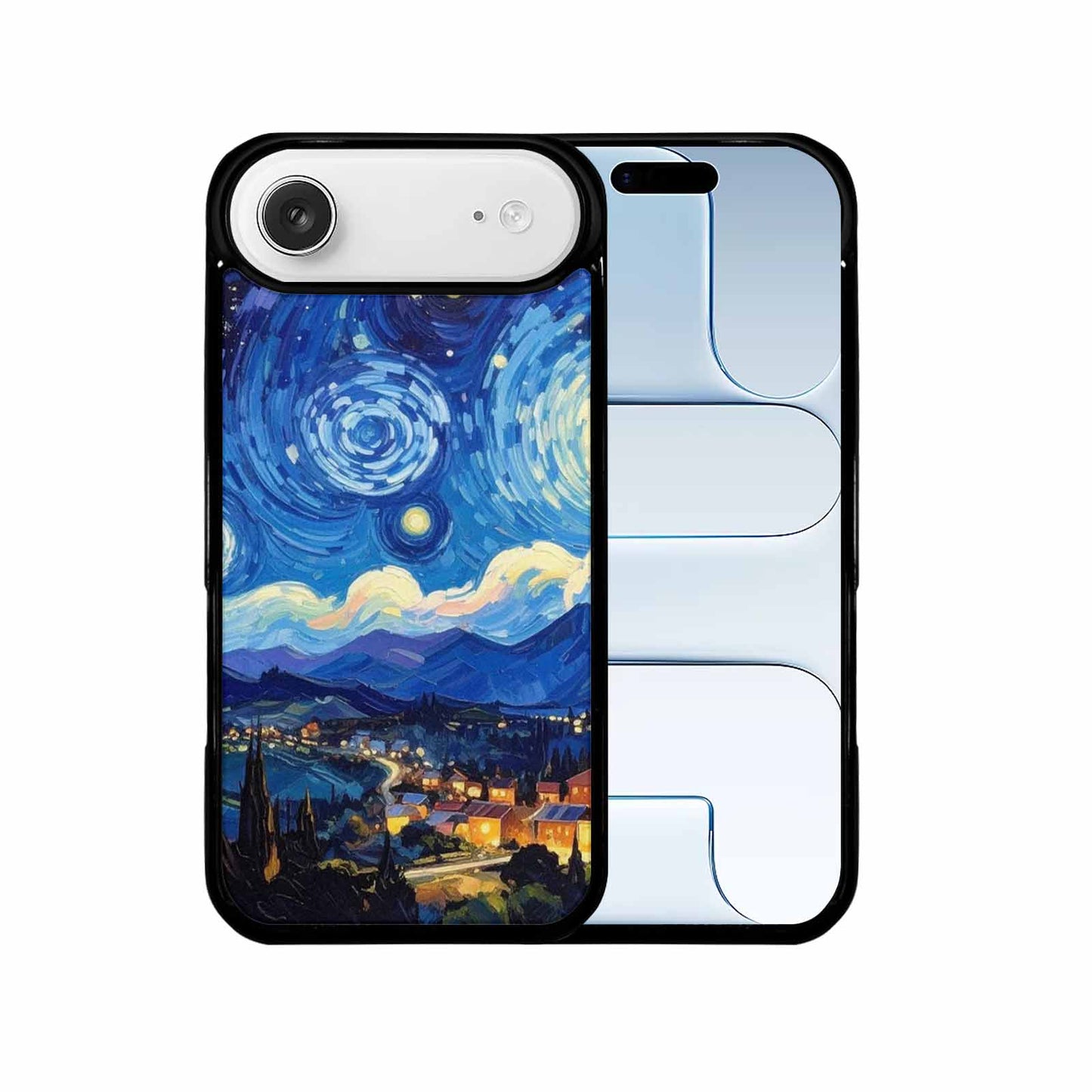 iPhone 17 Air Case — Starry Night Van Gogh Paint Galaxy, Customized Protective Case
