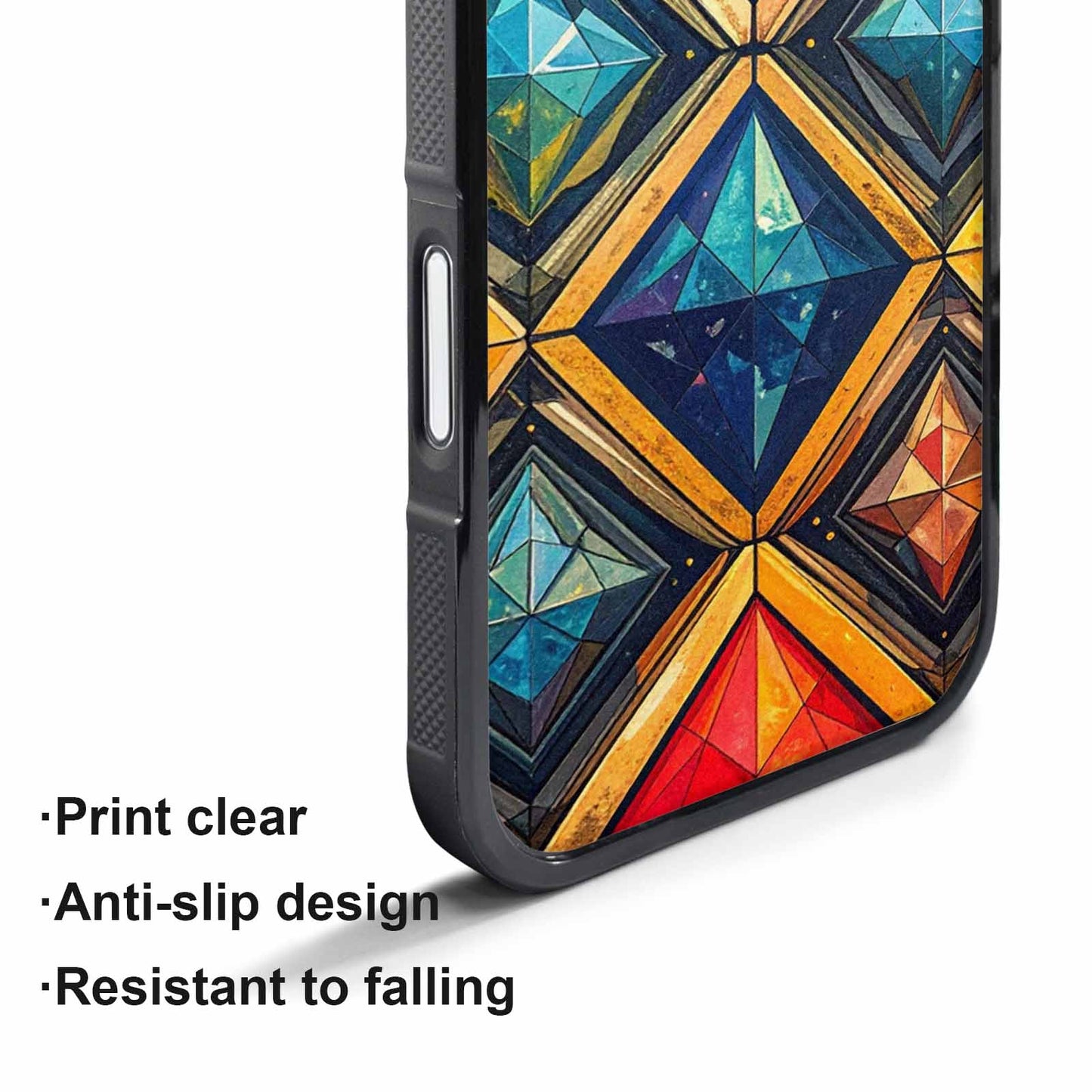 iPhone 17 Air Case — Vintage Summer Diamond Retro Vintage, Custom Art Phone Cover
