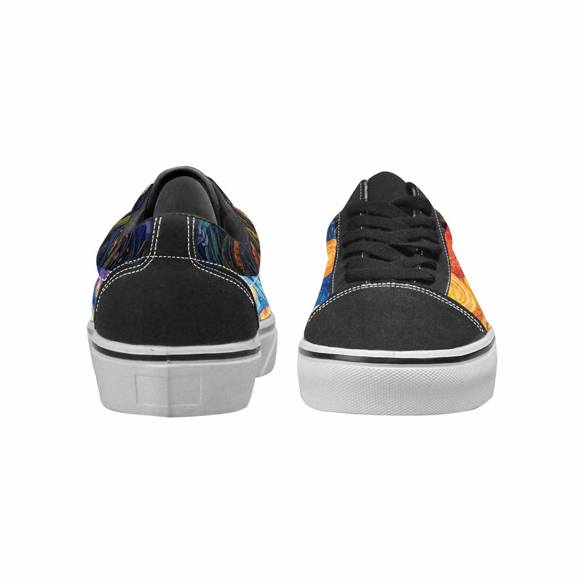 WOMEN'S Blend All Versions Canvas Lace-Up Surreal Custom Sneakers