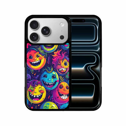iPhone 17 Pro Case — Small Funny Looking Cartoon People Cartoon, Custom Print Case Cover