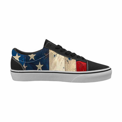 MEN'S American Flag Stars Canvas Lace-Up Y2K Sneakers