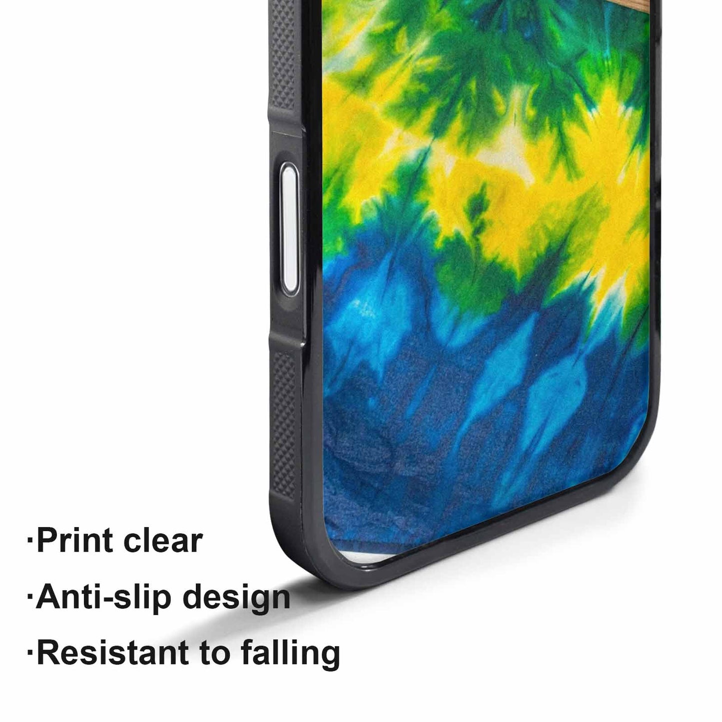 iPhone 17 Pro Max Case — Tie Dye Classic Tie Dye, Custom Printed Phone Case