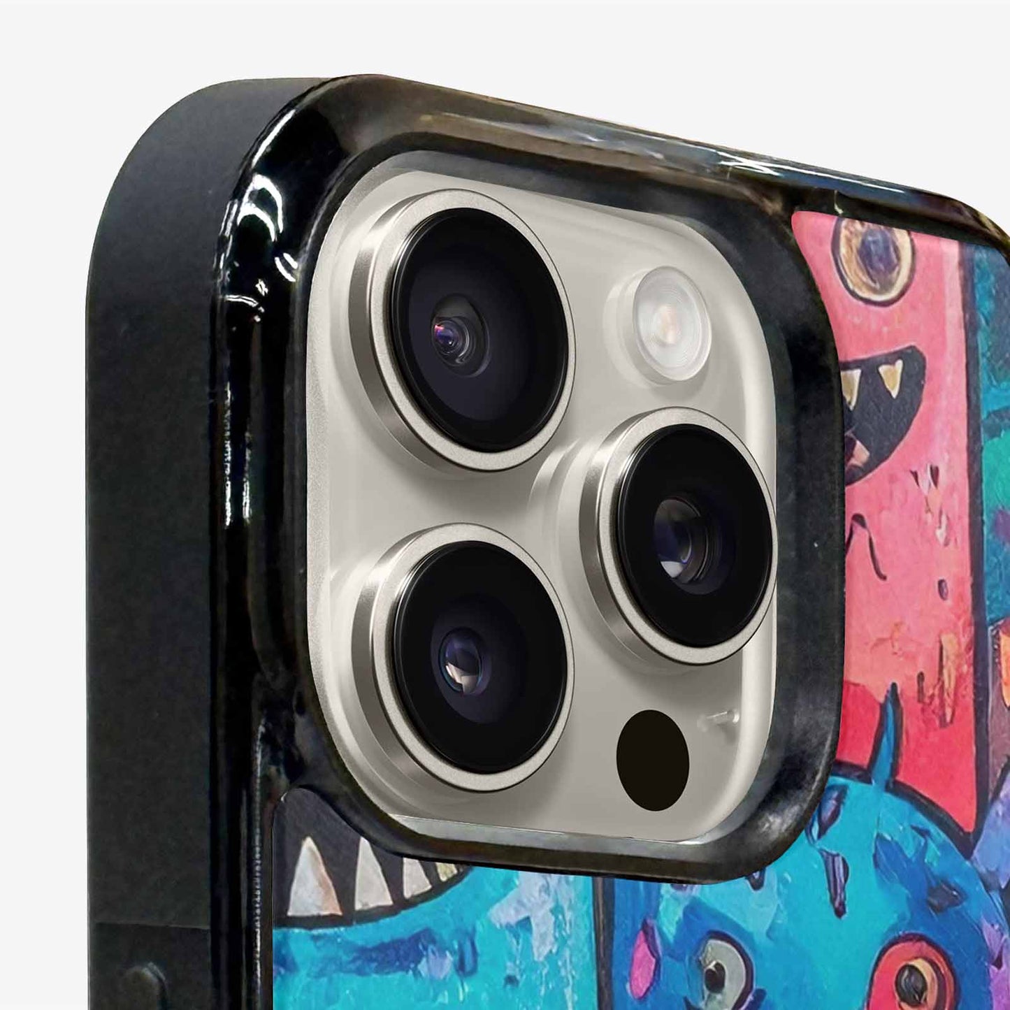 iPhone 16 Pro Max Case — Goofy Cartoon Monster, Custom Phone Case