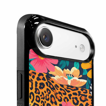 iPhone 17 Air Case — Leopard Print Floral Seamless Pattern Animal, Custom Printed Phone Case