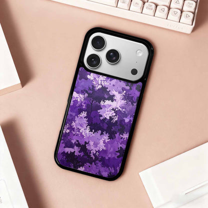 iPhone 17 Pro Case — Small Military Camouflage Blotch Pattern Camo, Custom Phone Case