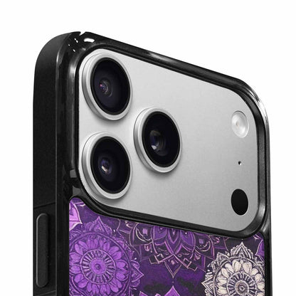 iPhone 17 Pro Max Case — Small Mandala Pattern, Randomly Floral, Unique Phone Case Design