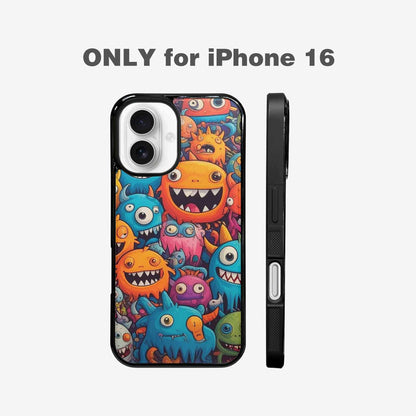 iPhone 16 Case — Monsters General Cartoon Monst D4o, Unique Phone Case Design