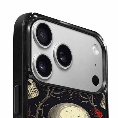 iPhone 17 Pro Case — More Skulls Overlapping Everywhere Ornate Gothic, Custom Art Phone Cover