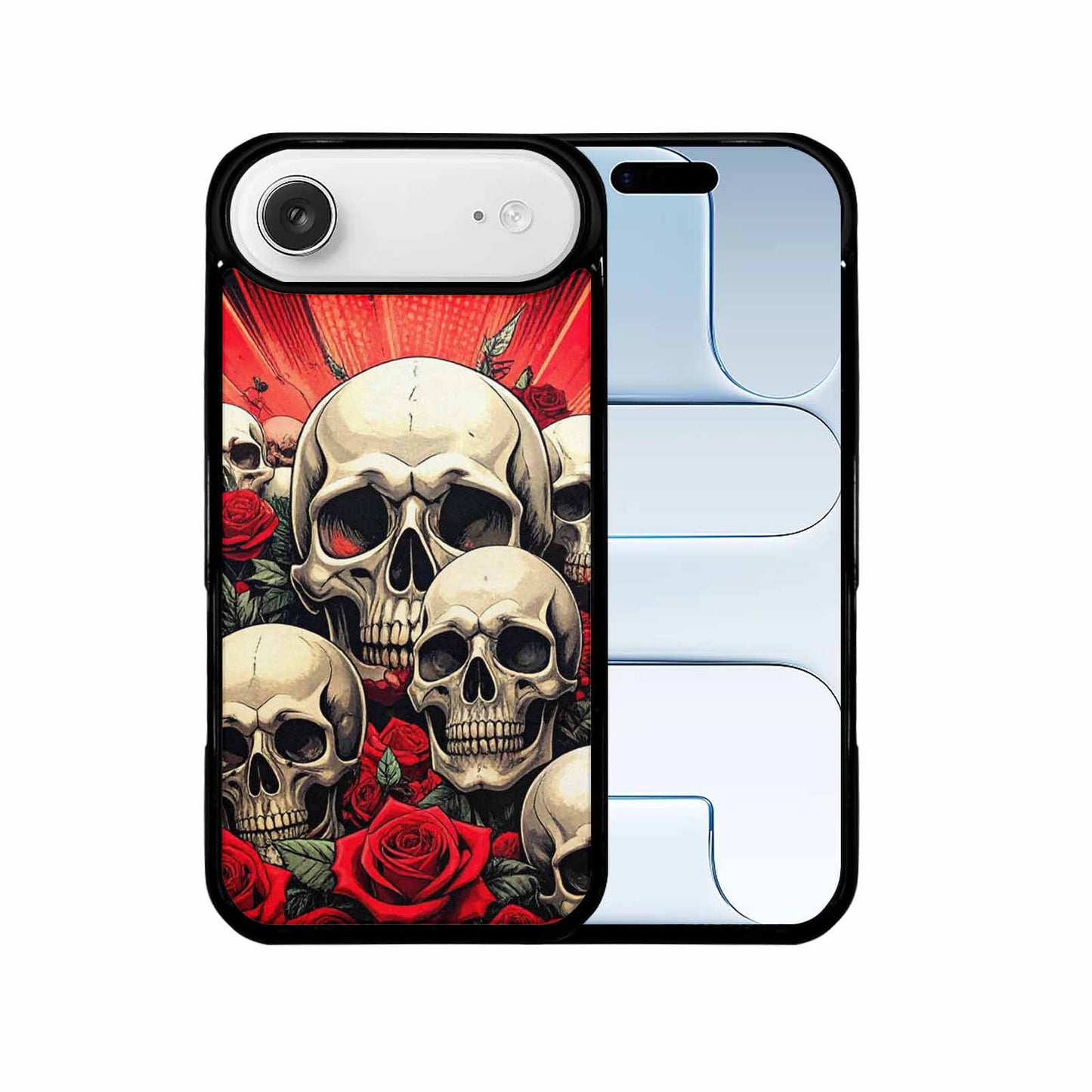 iPhone 17 Air Case — Skull Dark Art Gothic Print Gothic, Custom Designed Case Cover
