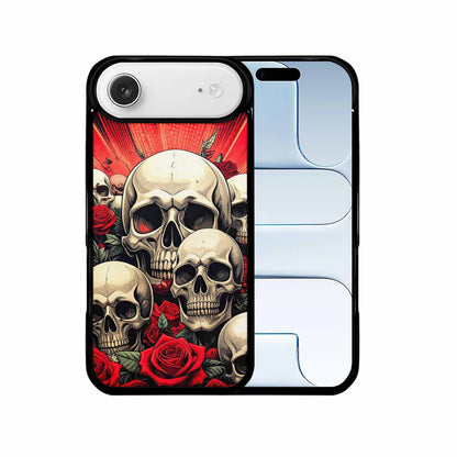 iPhone 17 Air Case — Skull Dark Art Gothic Print Gothic, Custom Designed Case Cover