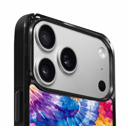 iPhone 17 Pro Case — Small Tie Dye Swirl Pattern Tie, Custom Art Phone Cover
