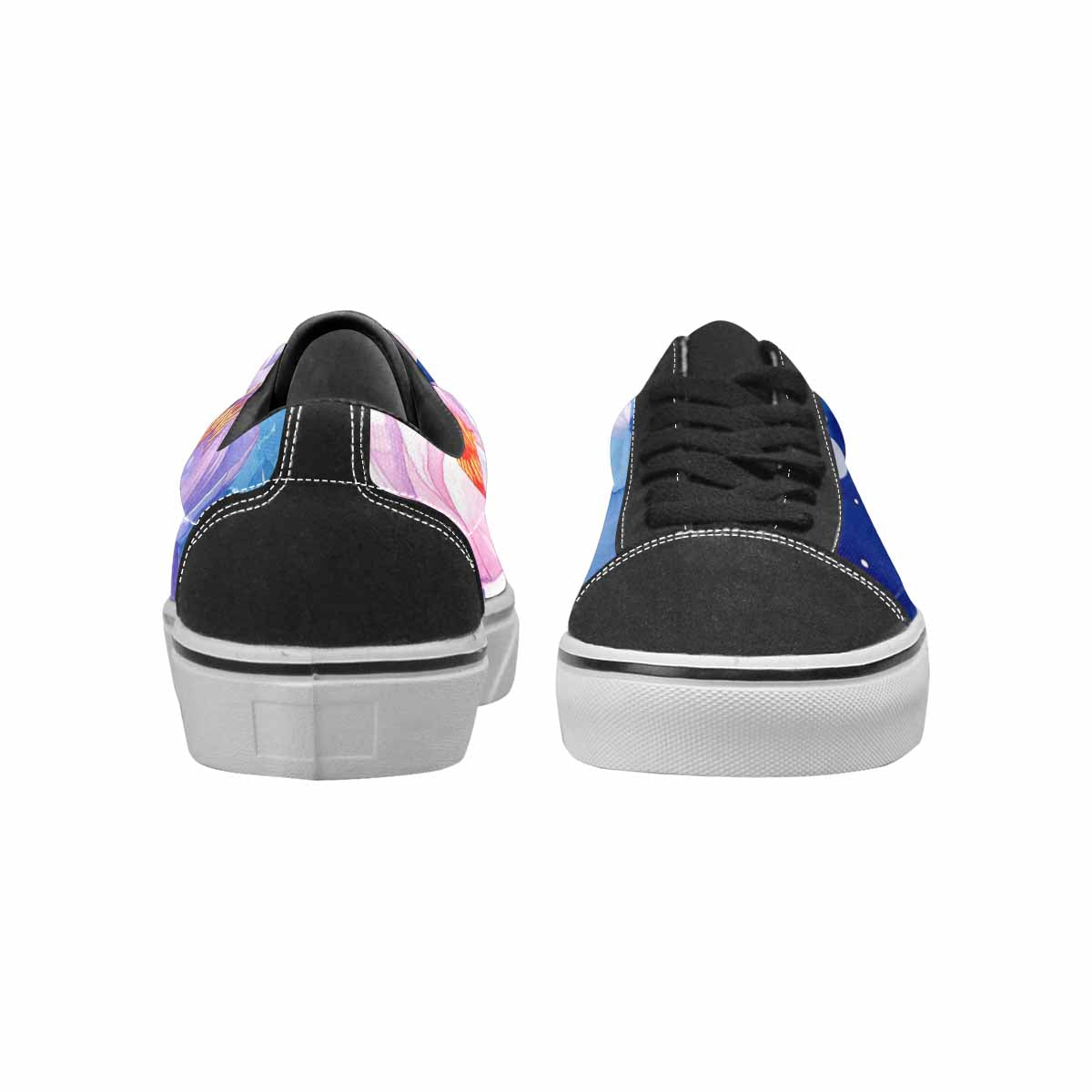 MEN'S Water Lilies Impressionist Canvas Lace-Up Cottagecore Shoes