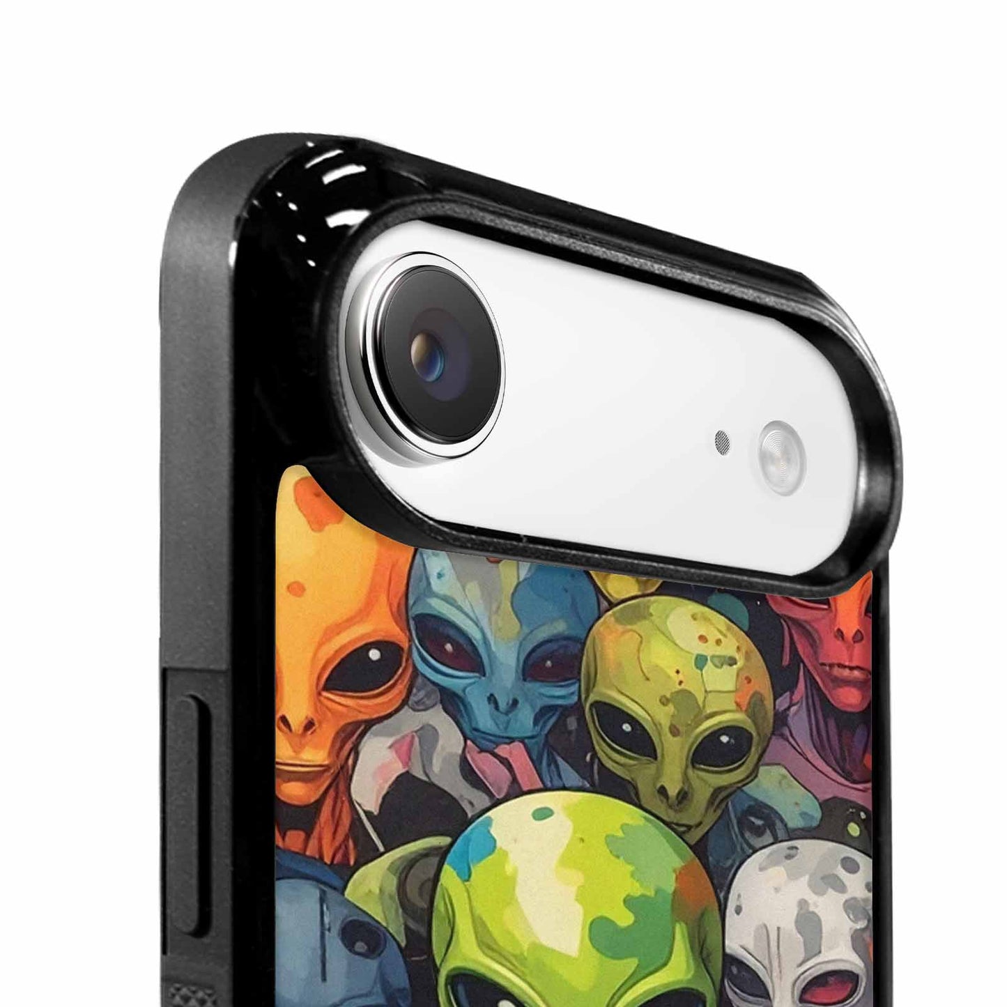 iPhone 17 Air Case — Aliens Camo Aliens Pattern Hundreds Alien, Unique Phone Case Design