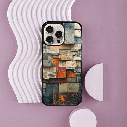iPhone 16 Pro Max Case — Distressed Grunge Texture Pattern Hundreds Of, Unique Phone Case Design