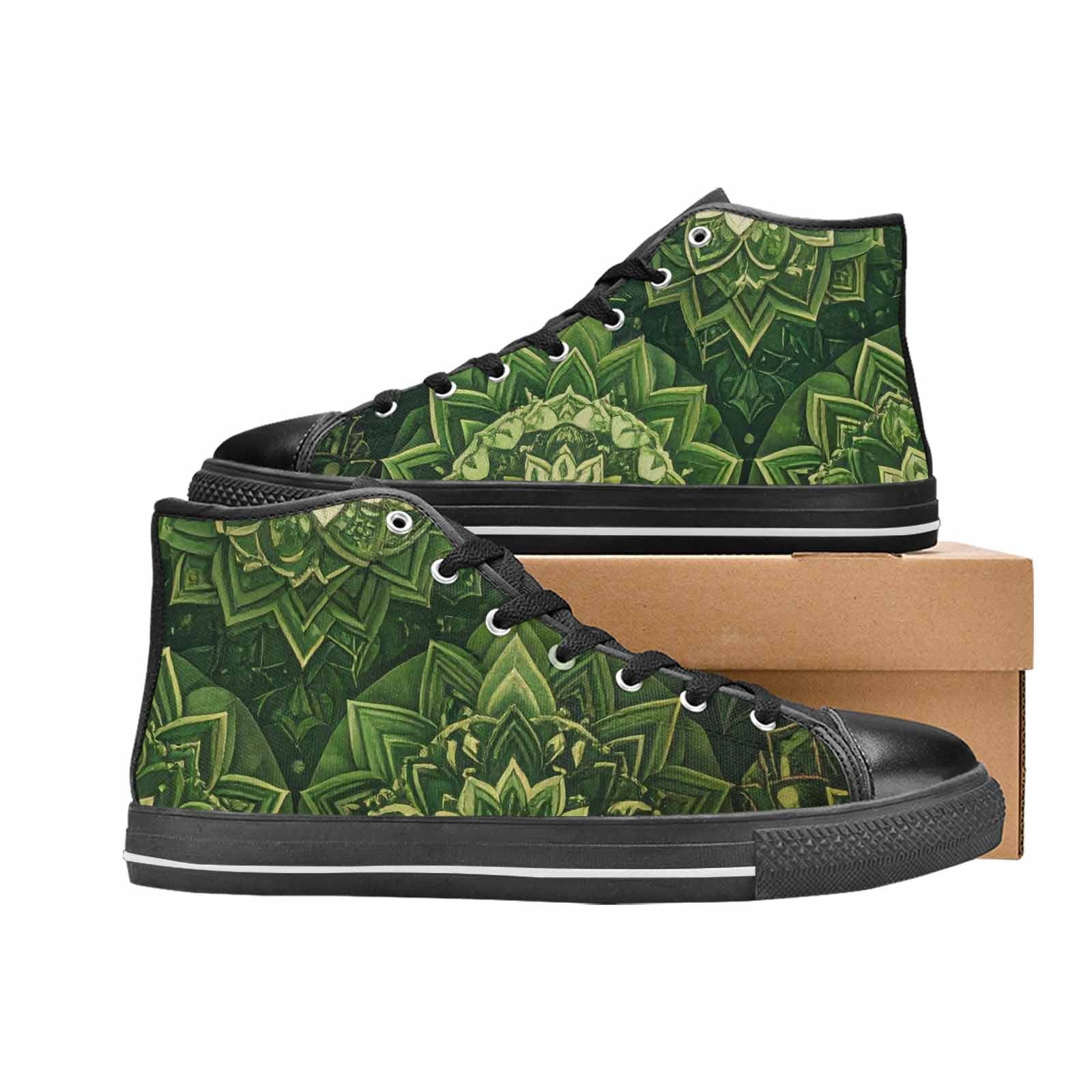 MEN'S Mandala High Top Canvas Cottagecore Shoes