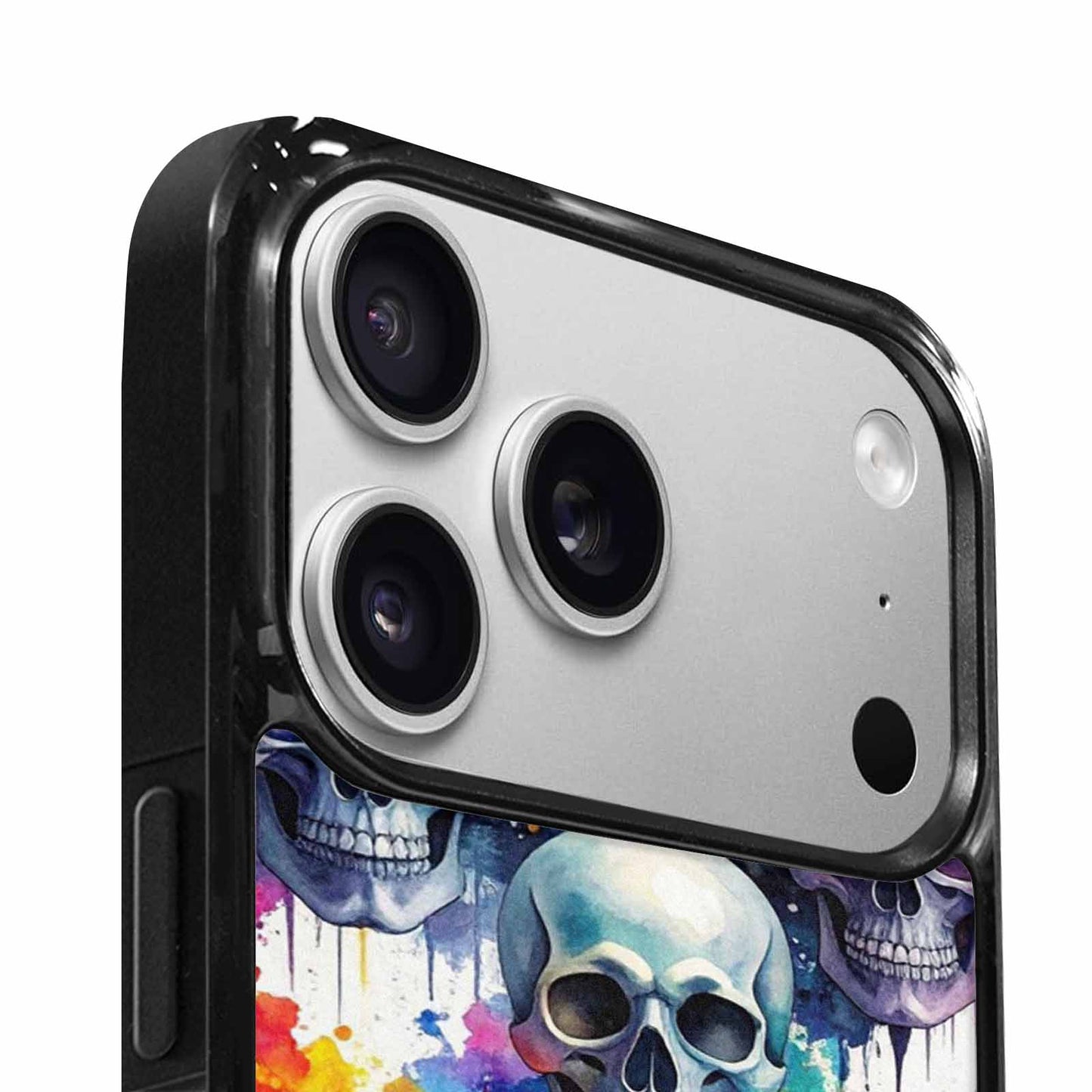 iPhone 17 Pro Max Case — Skull Dark Art Gothic Print Gothic, Custom Printed Phone Case