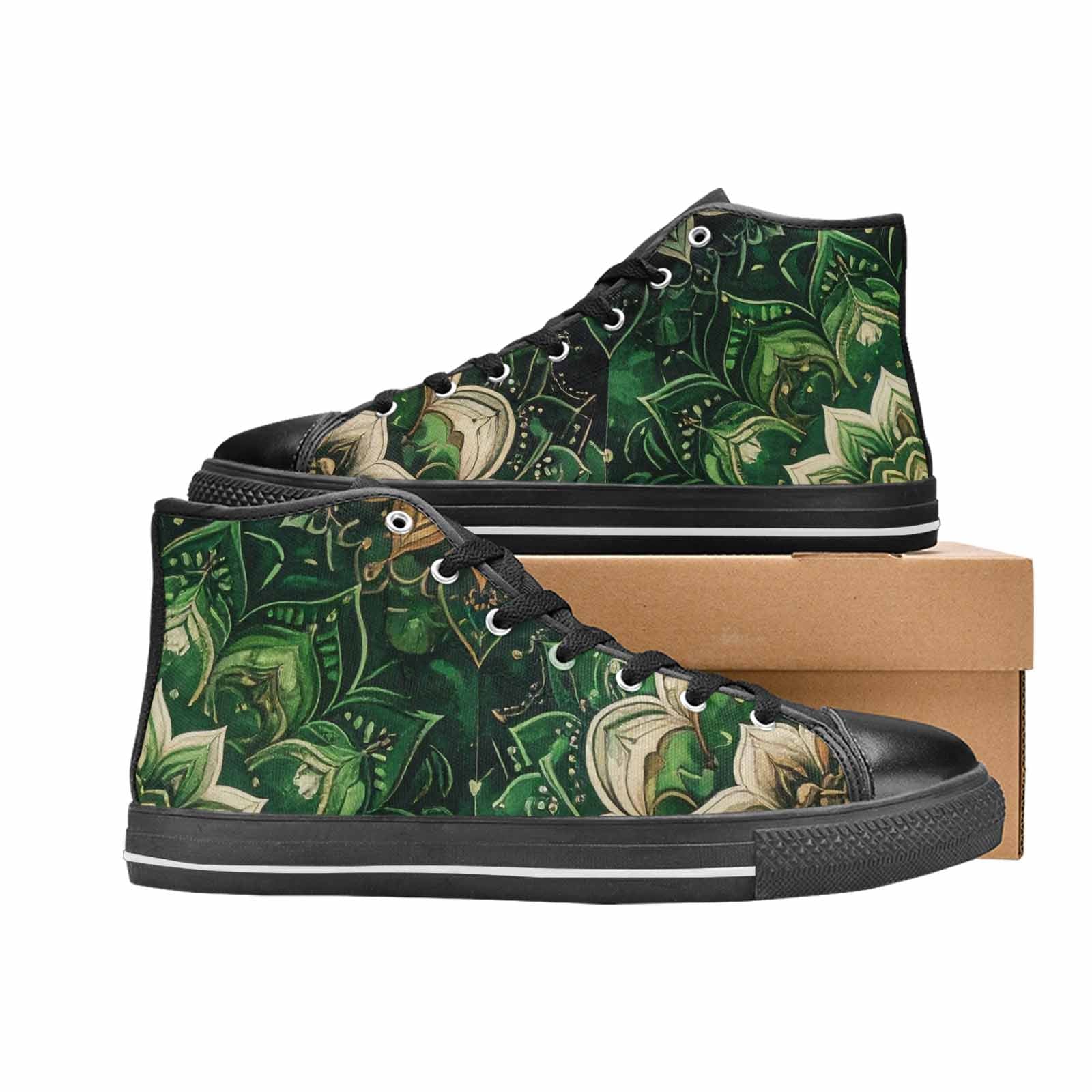 MEN'S Mandala High Top Canvas Grunge Sneakers