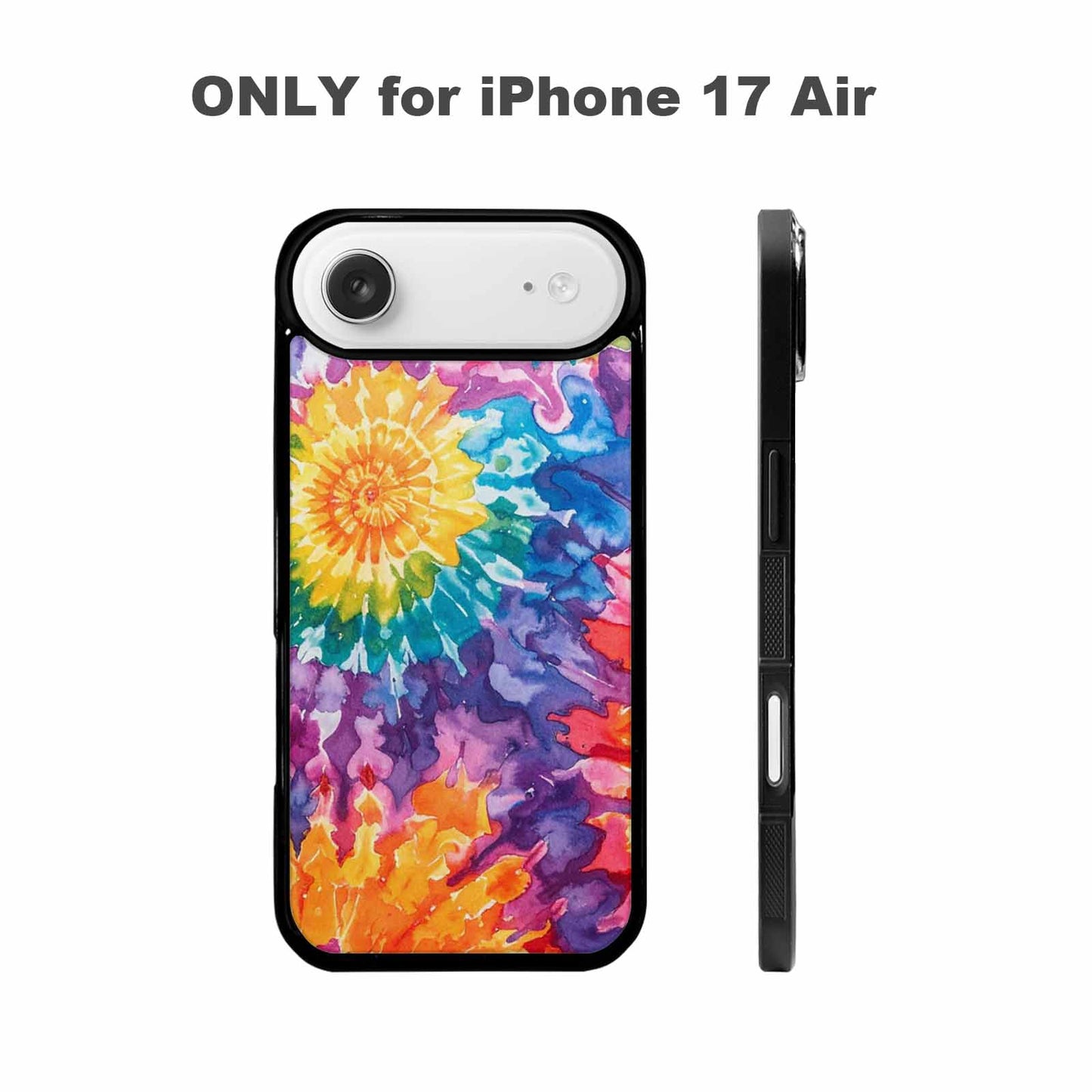 iPhone 17 Air Case — Tie Dye Swirls Tie Dye Tie, Unique Phone Case Design