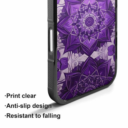 iPhone 17 Case — Small Mandala Pattern, Randomly Floral, Customized Protective Case