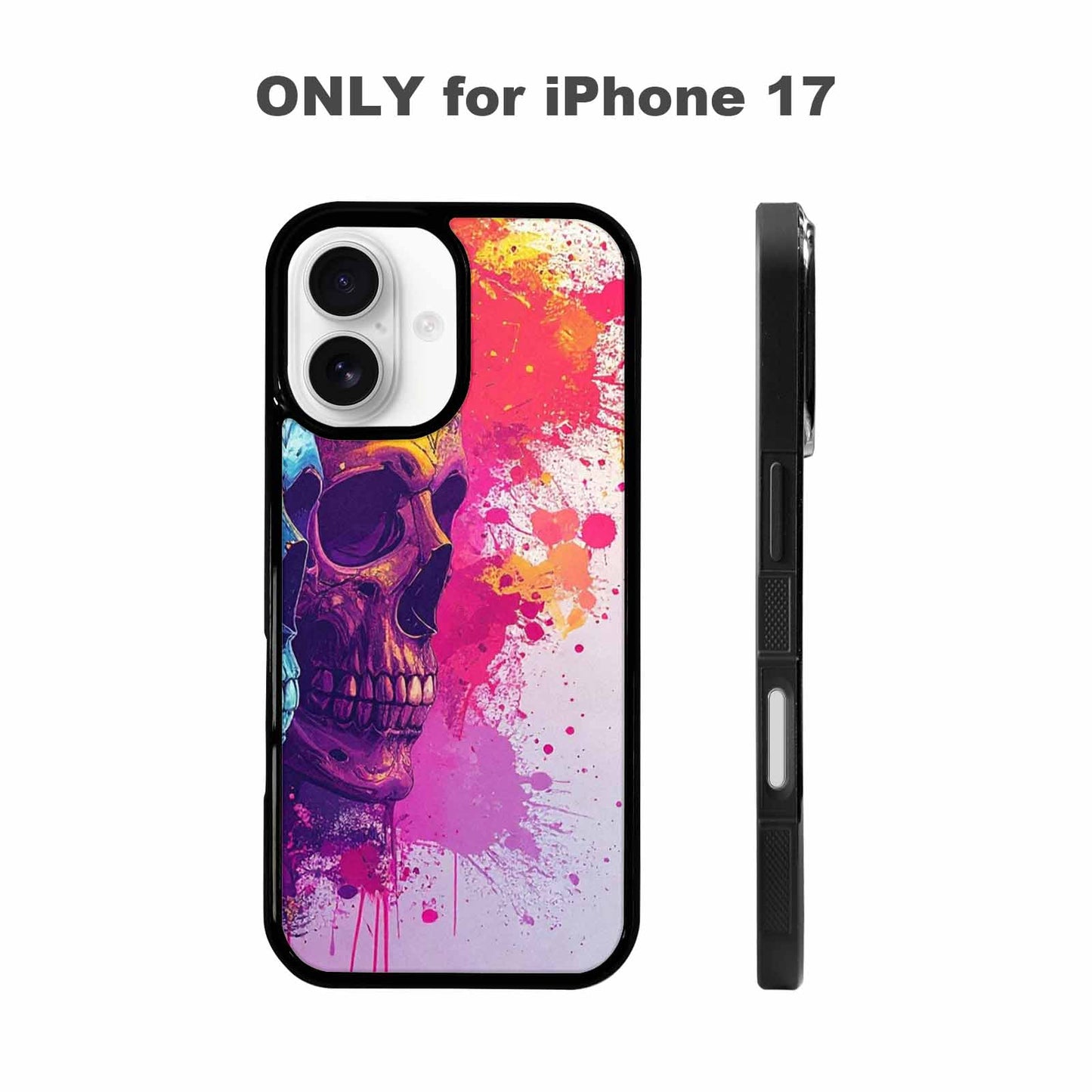 iPhone 17 Case — Skull Dark Art Gothic Print Gothic, Original Design Phone Case