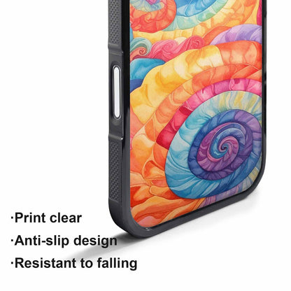 iPhone 17 Air Case — Tie Dye Swirls Tie Dye Tie, Original Design Phone Case