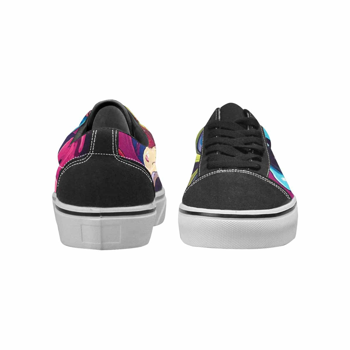 WOMEN'S Ice Cream Monsters  Lace-Up Canvas Dreamcore Shoes