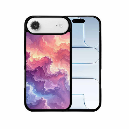 iPhone 17 Air Case — Seamless Tileable Pattern Of Overlapping Galaxy, Personalized Phone Case