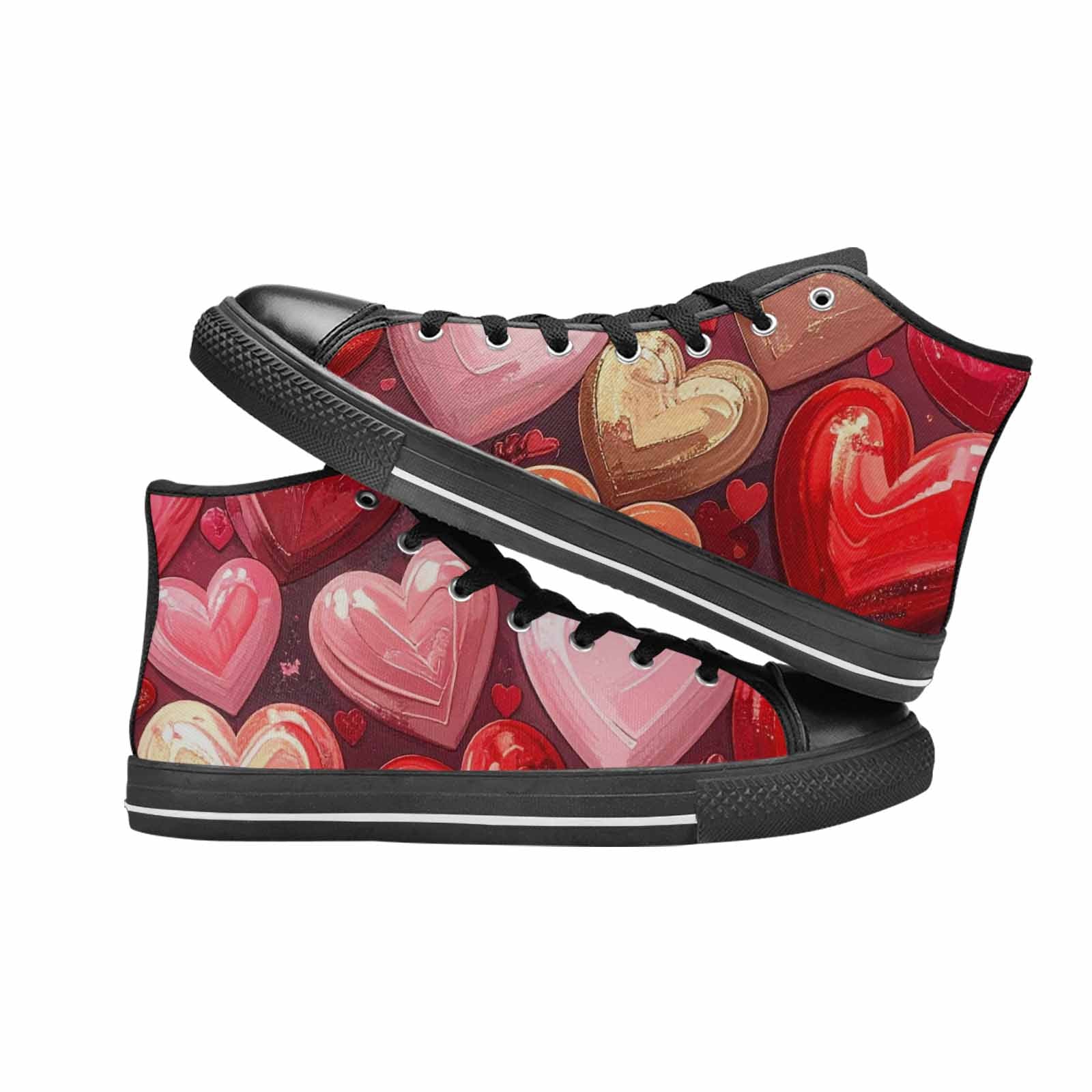 MEN'S No Words Or High Top Canvas Dark Academia Sneakers