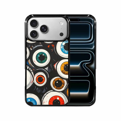 iPhone 17 Pro Max Case — Googly Cartoon Eyeballs Cartoon Cute, Custom Print Case Cover