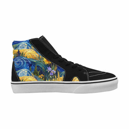 WOMEN'S Blend All Versions High Top Canvas Grunge Sneakers