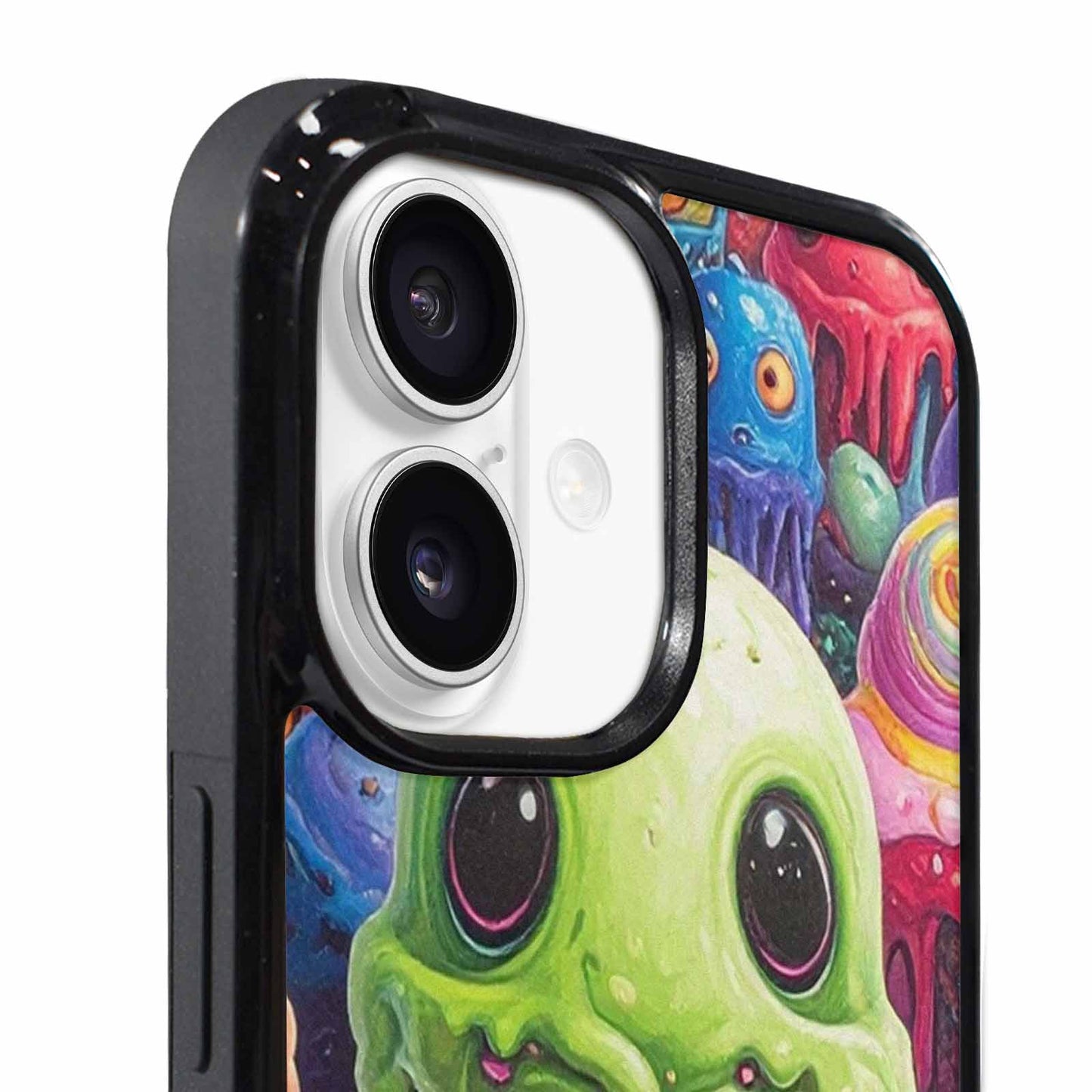 iPhone 17 Case — Melting Ice Cream Monster Charac Original, Custom Print Case Cover