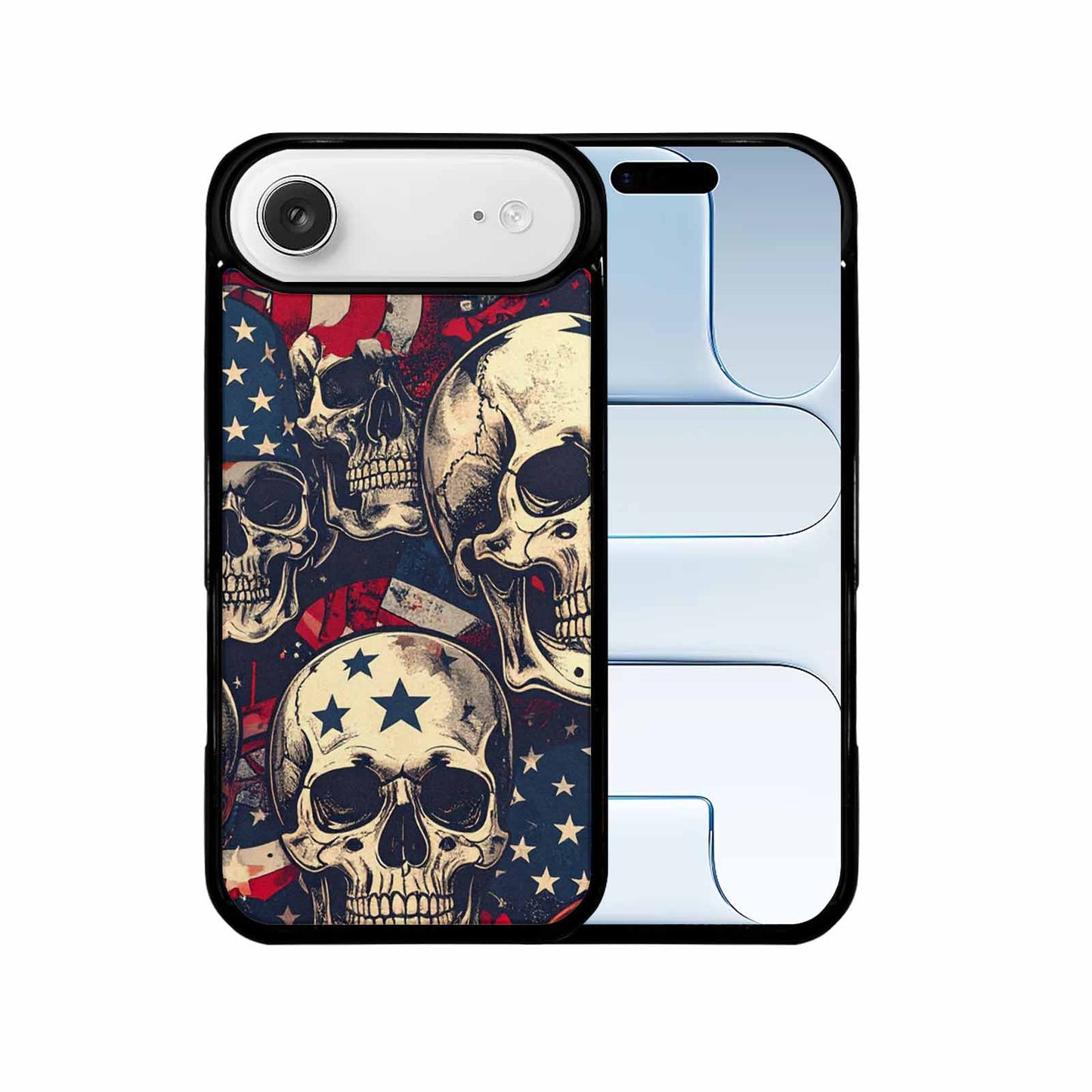 iPhone 17 Air Case — Skull Dark Art Gothic Print Gothic, Custom Made Phone Cover