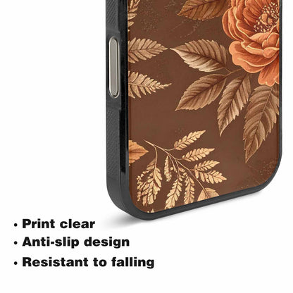 iPhone 16 Pro Max Case — Vintage Botanical Art Pattern, Custom Printed Phone Case