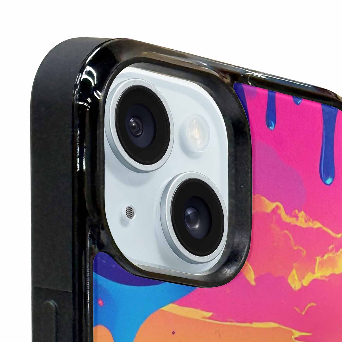 iPhone 15 Plus Case — I Surrealist Dreamscape Pattern Melting Clocks, Customized Protective Case