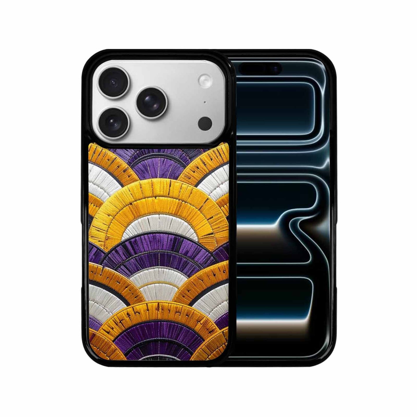 iPhone 17 Pro Case — Vivid Camo Nonbinary Pride Camo, Custom Phone Case